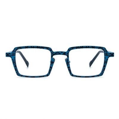 Fanny Blaue Quadratische Brille