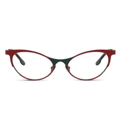 Neely Rote Cat Eye Brille