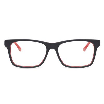 Jeremi Schwarze Rechteckige Brille