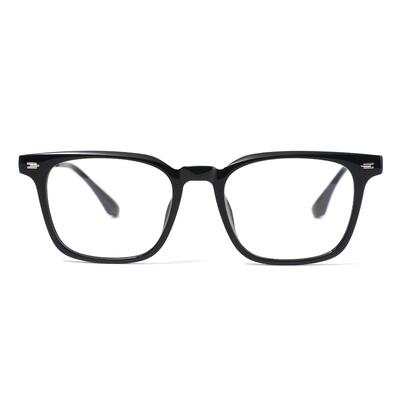 Polly Black Square Glasses