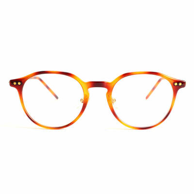 Quintion Tortoise Round Glasses
