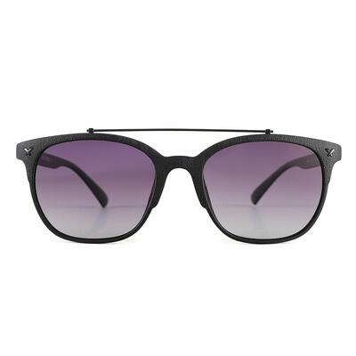 Ward Black Aviator Sunglasses