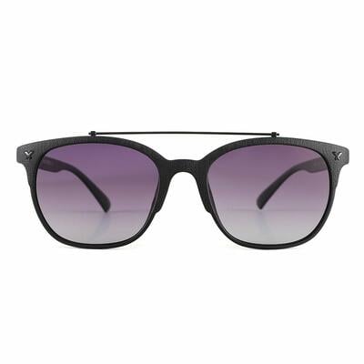 Ward Black Aviator Sunglasses