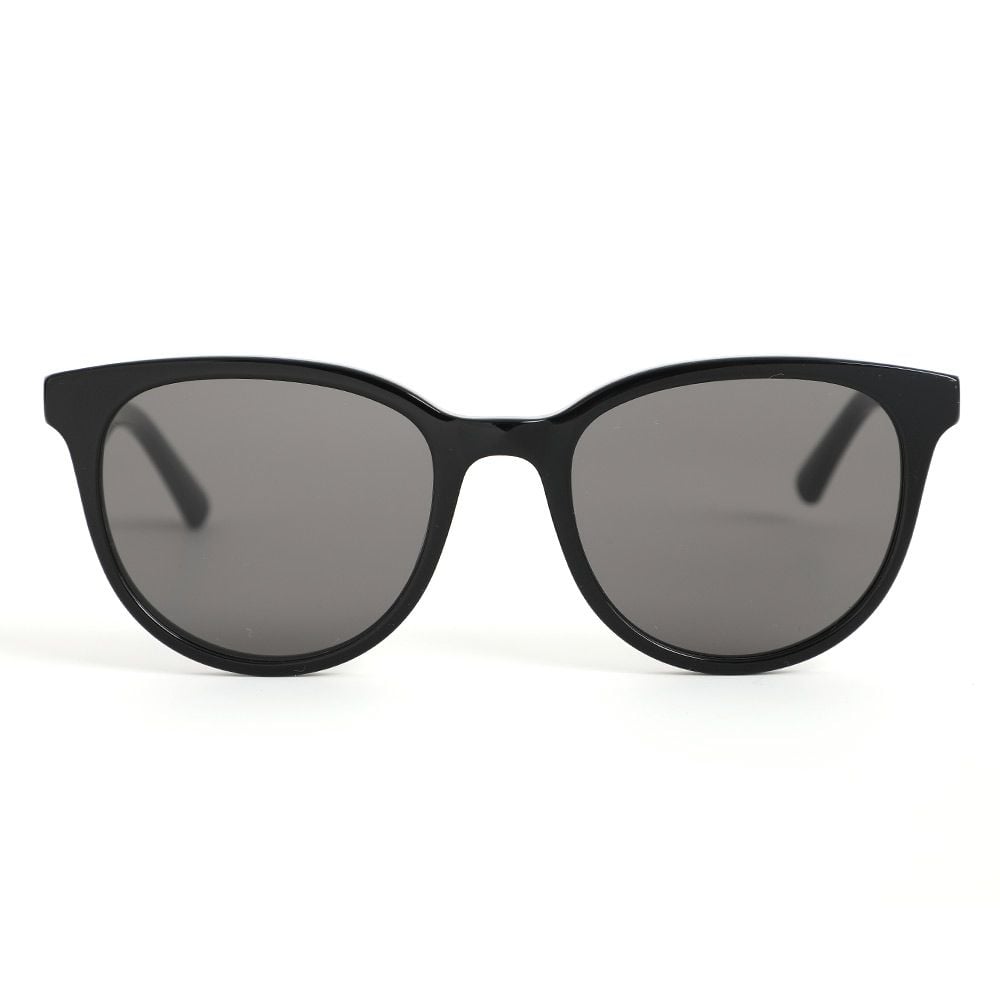 Ella Black Round Sunglasses