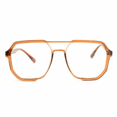Carter Orange Aviator Glasses