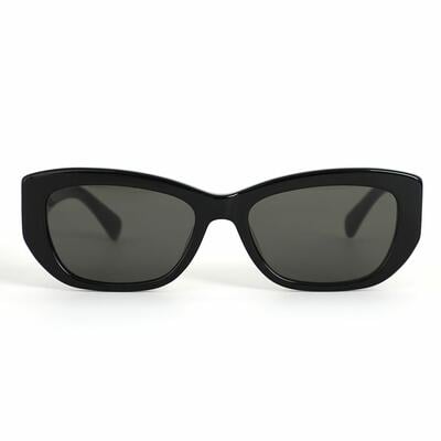 Murray Schwarze Rechteckige Sonnenbrille