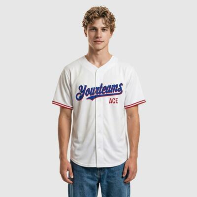 ベースボール Tシャツ ホワイト 名前 チーム名 ロゴ 番号入り パーソナライズ対応 男女兼用