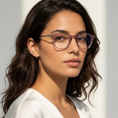 Florence Lunettes Carrées Grises