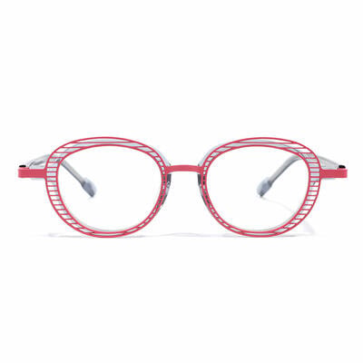 Zenob Lunettes Ovales Roses