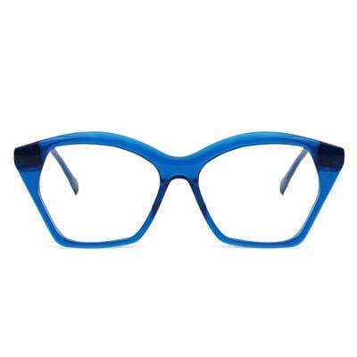 Rhodes Blue Cat Eye Glasses