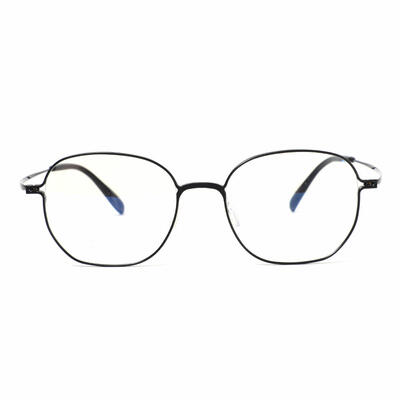 Anders Black Square Glasses