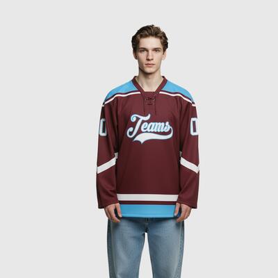 アイスホッケー 名前 チーム名 番号 アイスホッケーウェア ユニフォーム 男女兼用 オーダーメイド