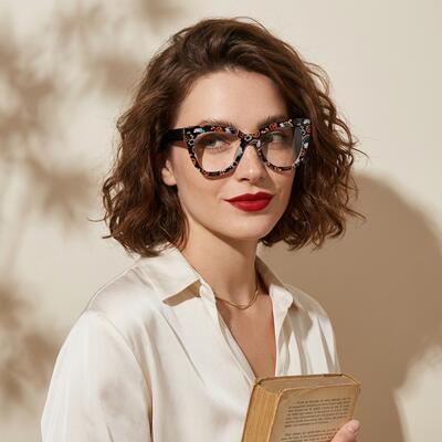 Eileen Black Cat Eye Glasses