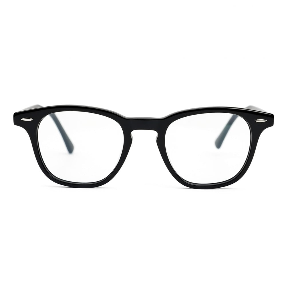 Reed Black Square Glasses