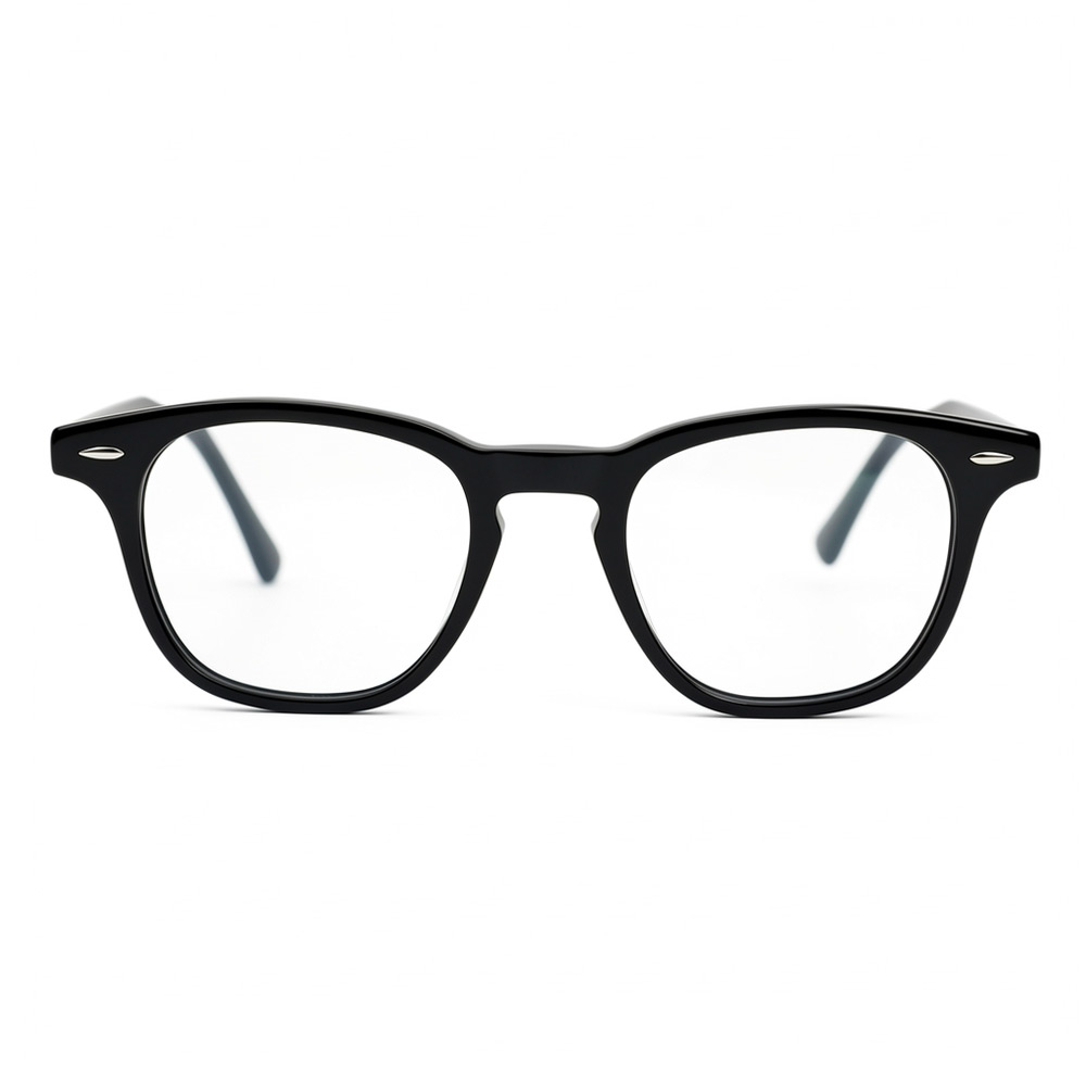 Reed Black Square Glasses
