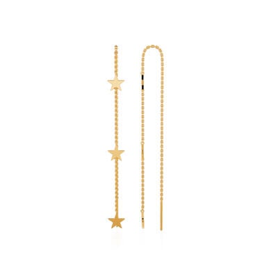 Jeulia Boucles d'oreilles à enfiler Étoile de Rêve en Argent Sterling