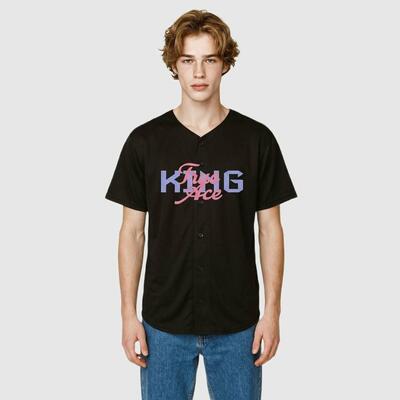 Custom Tokyo Inspired Black Baseball Jersey – Personalized Name & Number