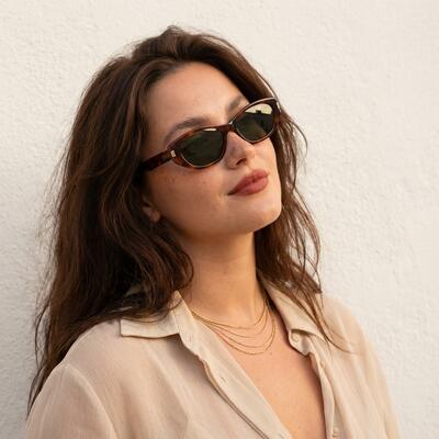 Ellis Tortoise Rectangle Sunglasses