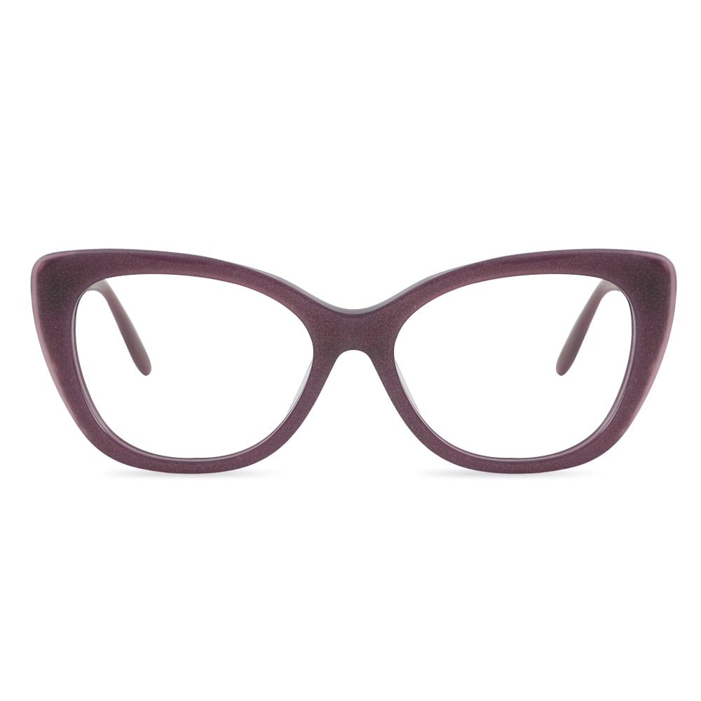 Gabrielle Purple Cat Eye Glasses