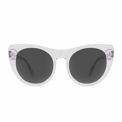 Marsa Clear Cat Eye Sunglasses