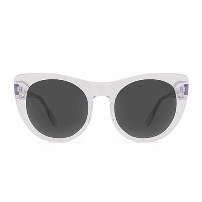 Marsa Clear Cat Eye Sunglasses