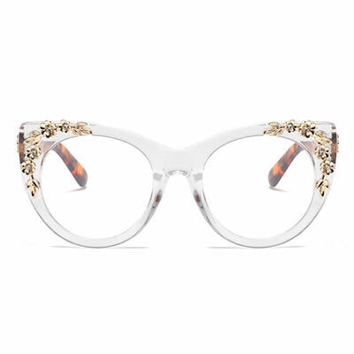Earu Clear Cat Eye Glasses