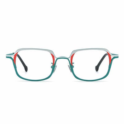 Geordiee Green Square Glasses