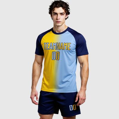 Custom Soccer Jersey Sublimation Gradient Fashion as Memorable School Team Gifts