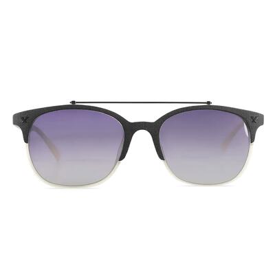 Ward Black Aviator Sunglasses