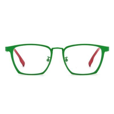 Baker Grüne Rechteckige Brille