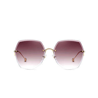 Impression Red Geometric Sunglasses