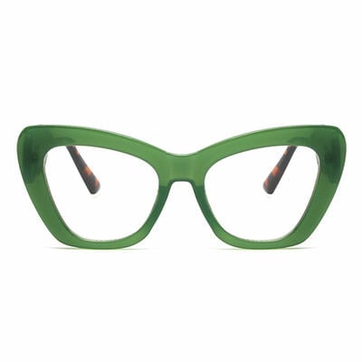 Isaac Green Cat Eye Glasses