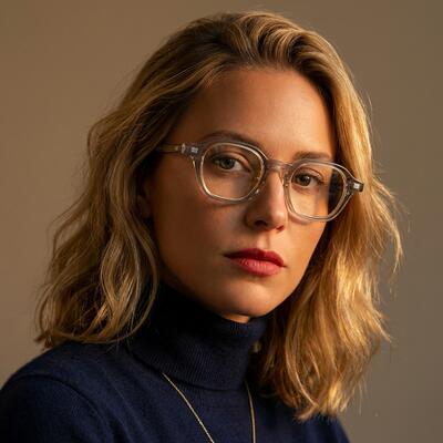 Griffith Lunettes Carrées Grises