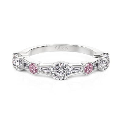 Jeulia Bowknot Inspired Round Cut Womens Ring
