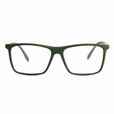 Phyllis Green Rectangle Glasses
