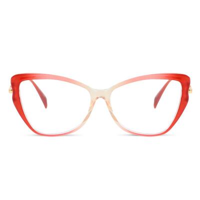 Blake Red Cat Eye Glasses