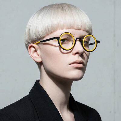 Careg Lunettes Rondes Noires