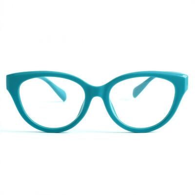 Tammy Blaue Cat Eye Brille
