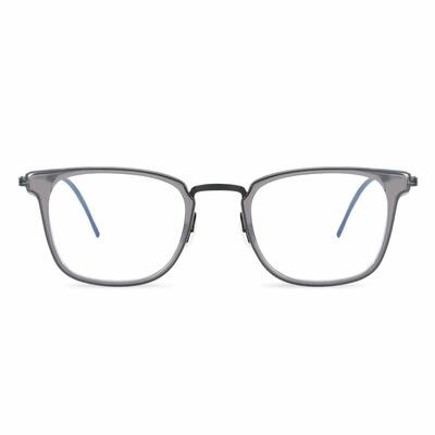 Arabella Gray Rectangle Glasses