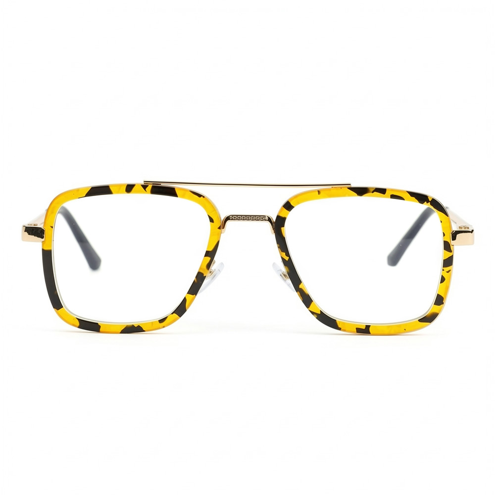 Hetty Yellow Aviator Glasses