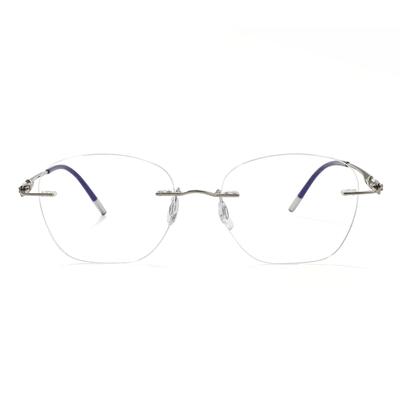 Elva Gray Square Glasses