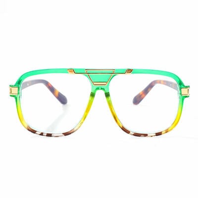 Jordan Green Aviator Glasses