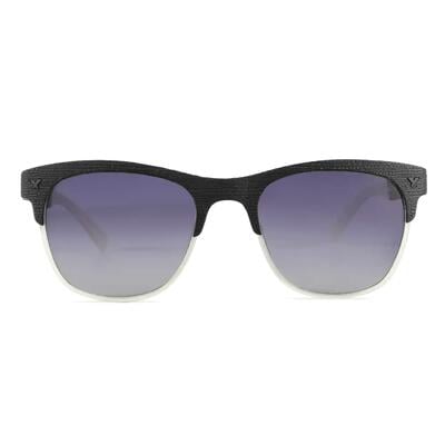 Bert Black Square Sunglasses
