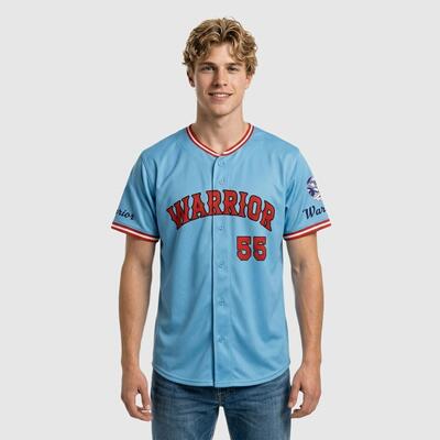 Custom Tokyo Inspired Sky Blue Baseball Jersey – Personalized Name & Number