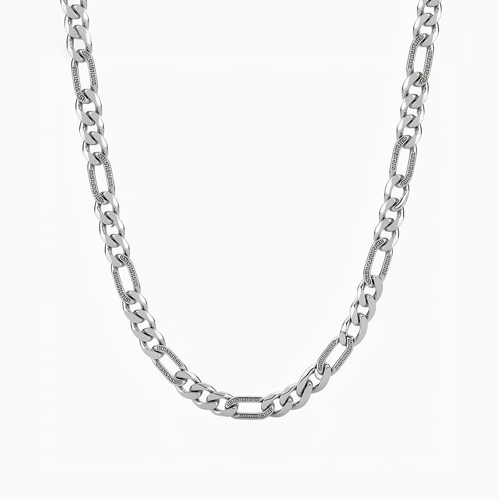 "Tempo" 5mm 925 Silver Cuban Link Necklace