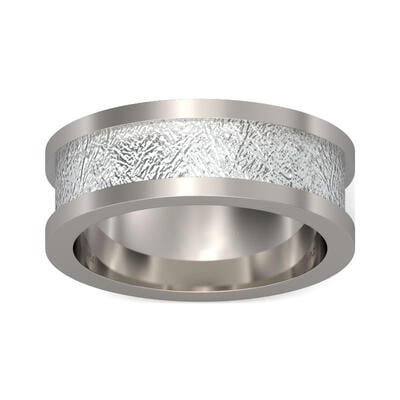 Jeulia Classic Titanium Steel Men's Band