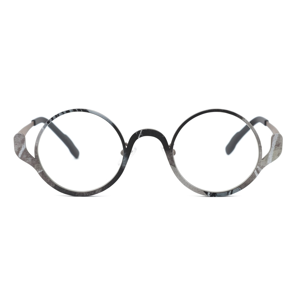 Dion Lunettes Rondes Marron