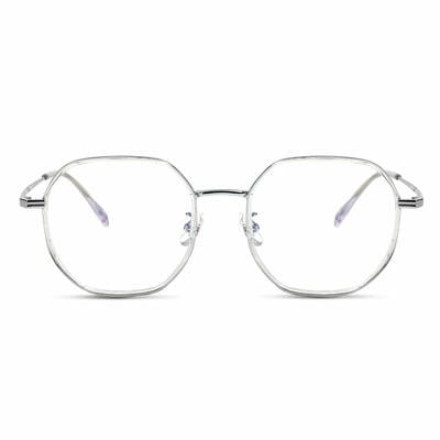 Christ Lunettes Géométriques Transparentes