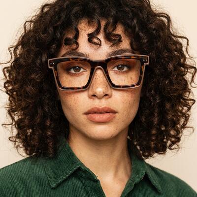 Bronte Tortoise Square Glasses