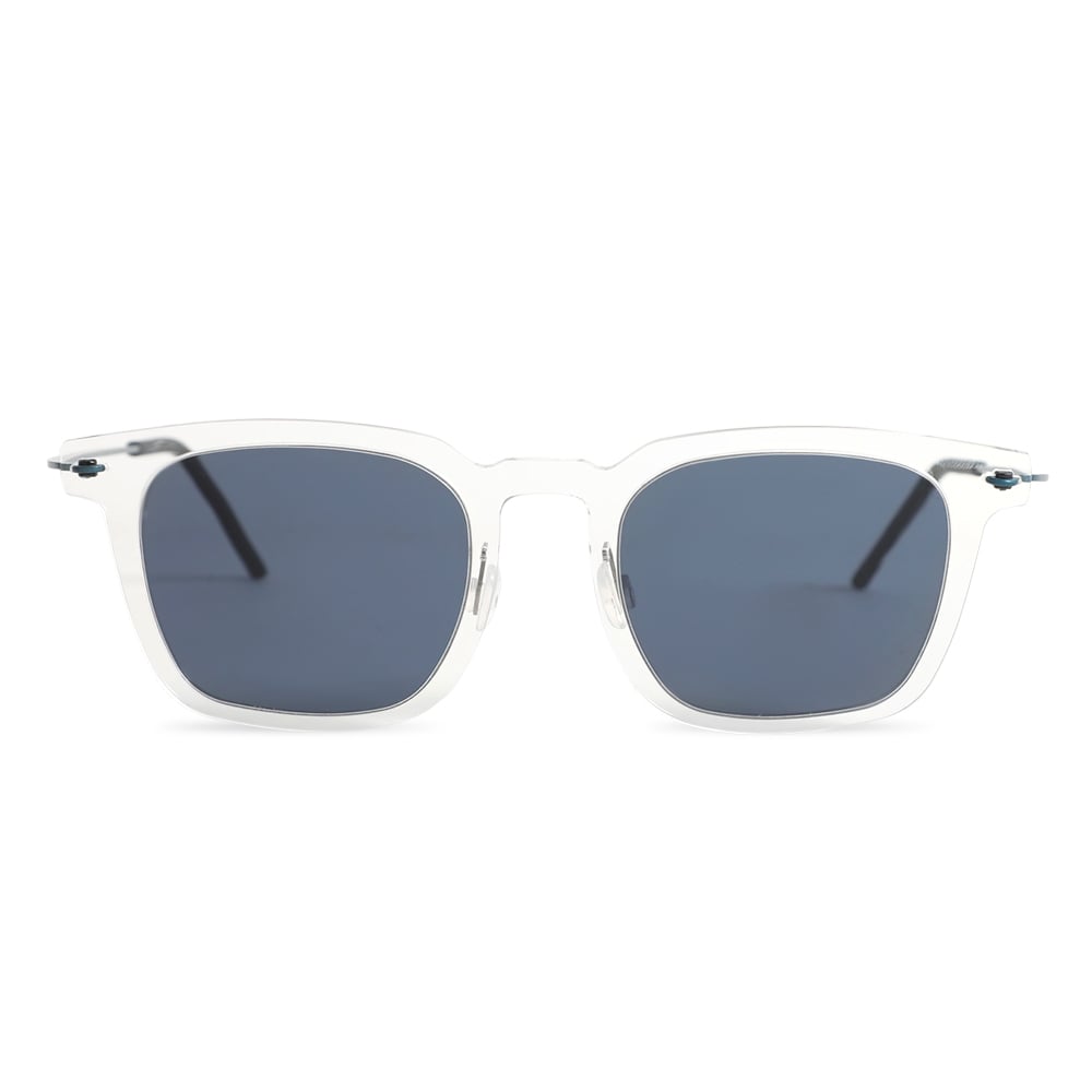 Mildred Transparente Quadratische Sonnenbrille